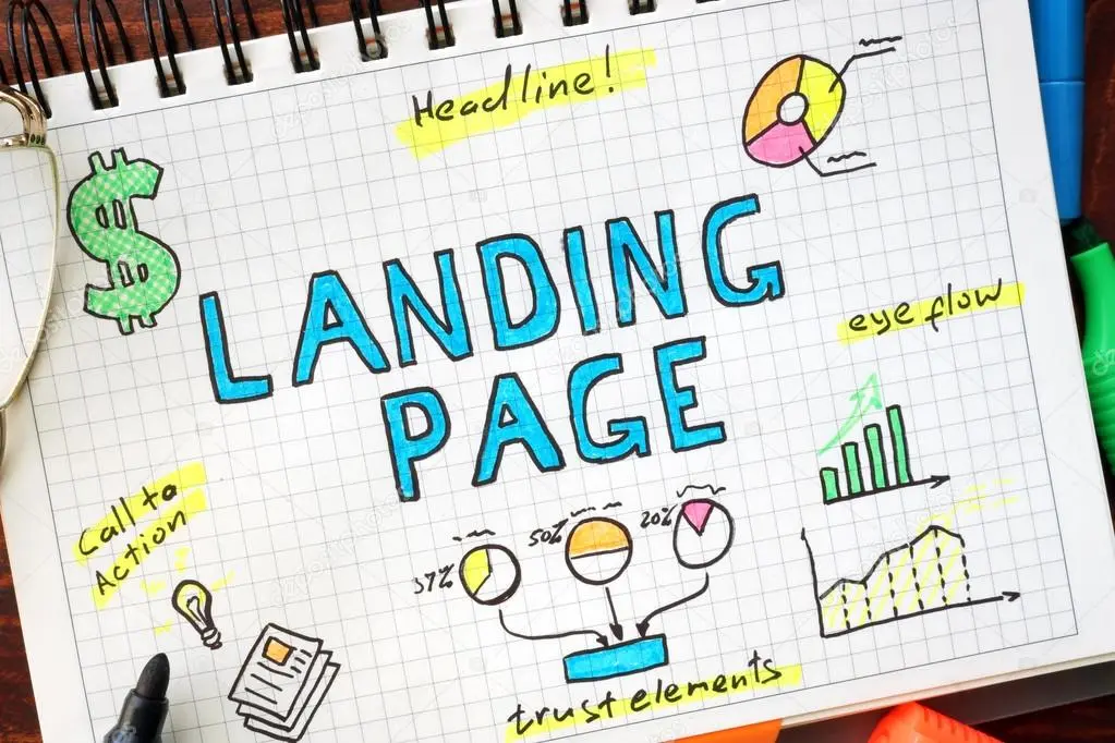 Landing page προσφοράς με έντονο call‑to‑action σε οθόνη υπολογιστή